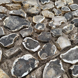 Natural Knapped Flint Cladding Blocks - Per SQM