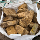 Reclaimed Limestone Walling Stone - Per Bag