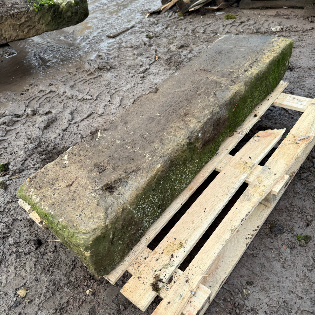 Reclaimed Stone Step