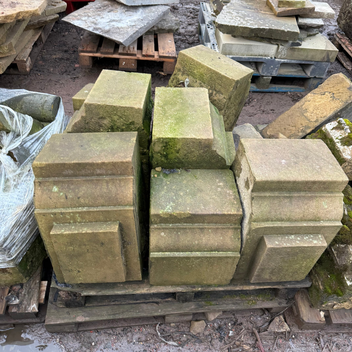 Architectural Stone Corbels - Jobt Lot