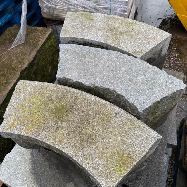 Radius Bricks Reclaimed Granite Radius Kerbs – Reclaimed Brick Company