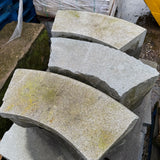 Reclaimed Granite Radius Kerbs