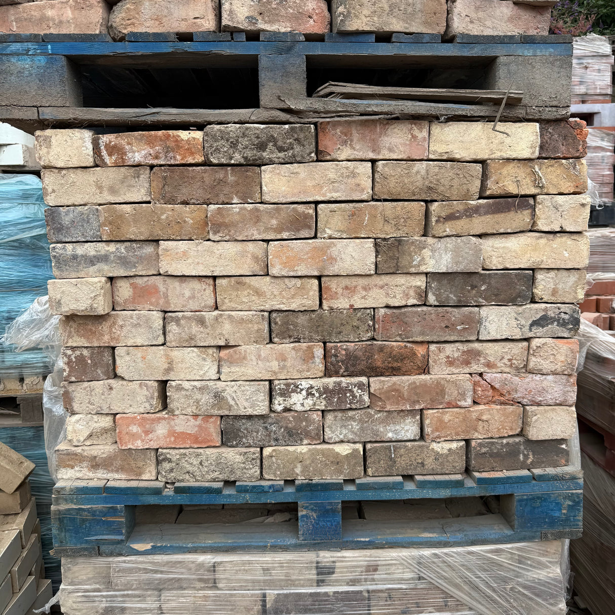Reclaimed Yellow Multi Handmade Bricks | Pack of 250 Bricks | Free Delivery