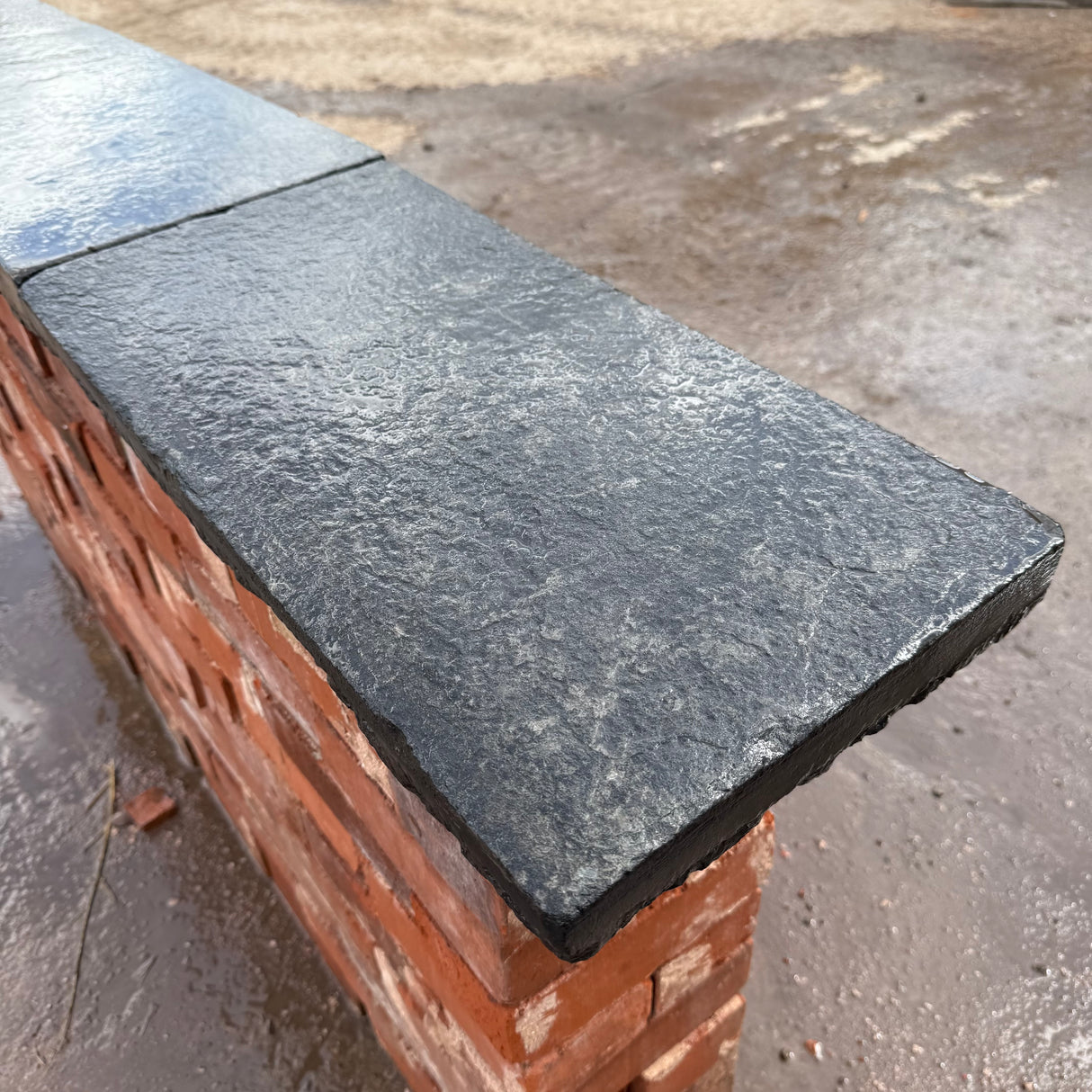 Reclaimed Pennant Stone Wall Coping