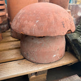 Reclaimed Chimney Cowl Terracotta Red Dome