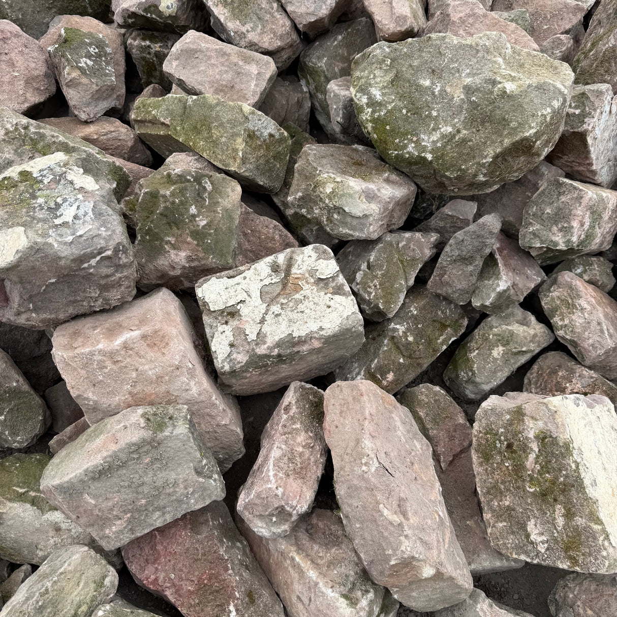 Reclaimed Rotherham Red Building Stone - Per SQM