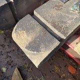 Pair of Reclaimed Stone Gate Posts