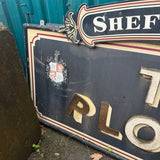 Salvaged ‘The Plough’ Vintage Pub Sign