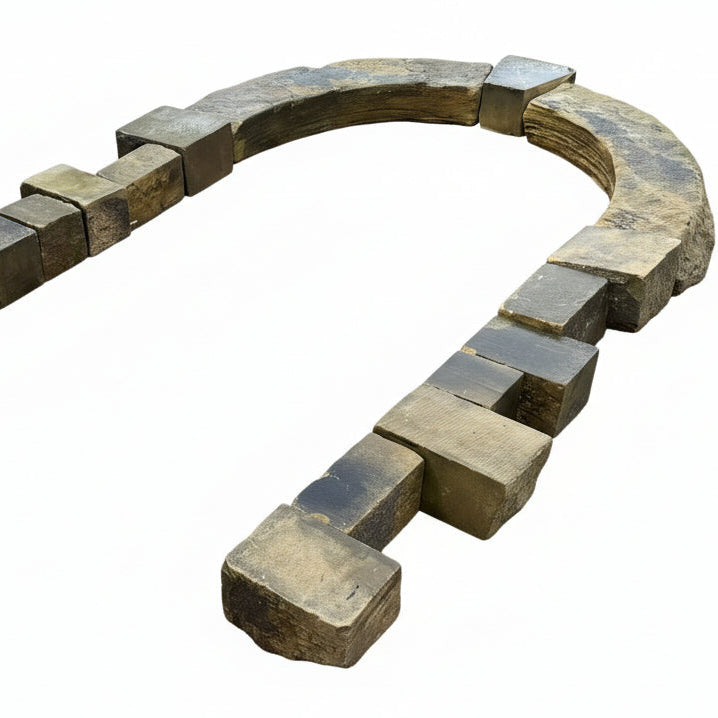 Reclaimed Stone Arch Door Surround