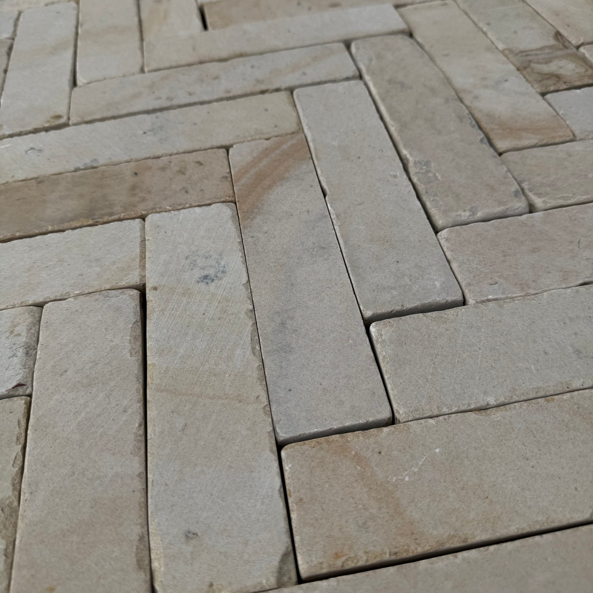 Beige Sandstone Stackers - 200mm x 50mm x 40mm - Per SQM