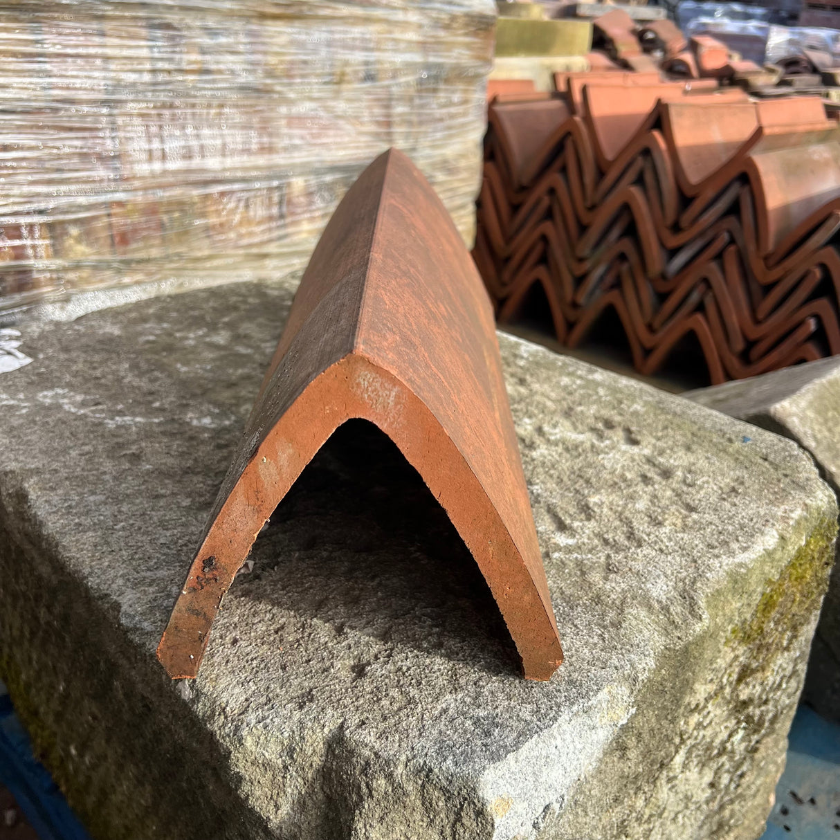 Reclaimed Roof Ridge Tiles