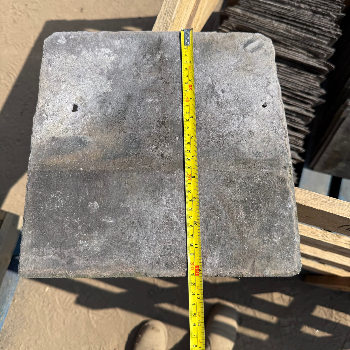 Reclaimed 12” x 12” Welsh Slates