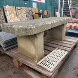Reclaimed Natural Stone Bench