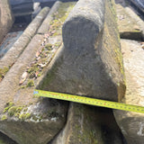 Reclaimed Roll Top Stone Wall Coping - Job Lot