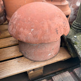 Reclaimed Chimney Cowl Terracotta Red Dome