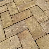 London Yellow Clay Brick Pavers | Pack of 500 Pavers | Free Delivery