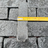 Black Tumbled Granite Cobble Setts - 200mm x 100mm - Per SQM