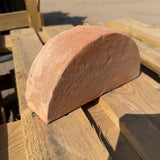 Orange Handmade Half Round Coping Bricks