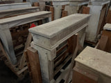 Reclaimed Ornate Stone Fireplace Surround