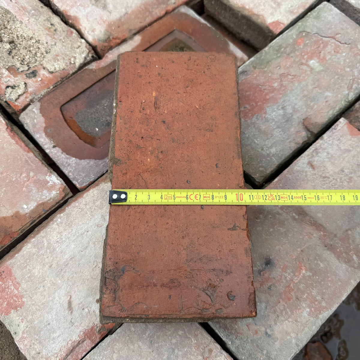 Reclaimed Terracotta Victorian Red Paving Brick