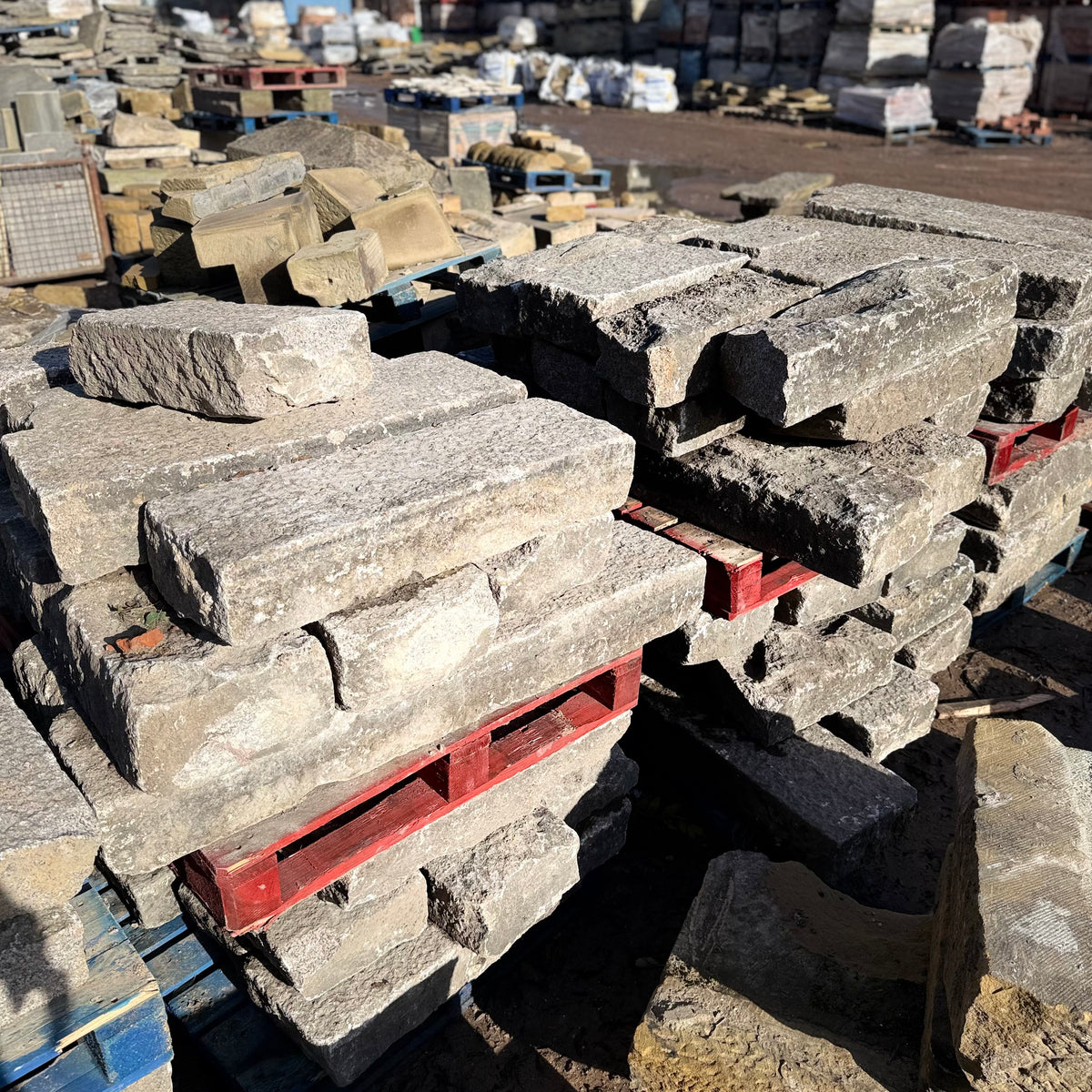 Reclaimed 12” x 6” Granite Kerbs