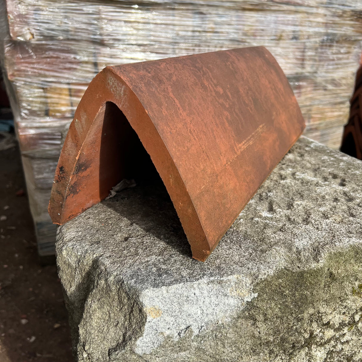 Reclaimed Roof Ridge Tiles