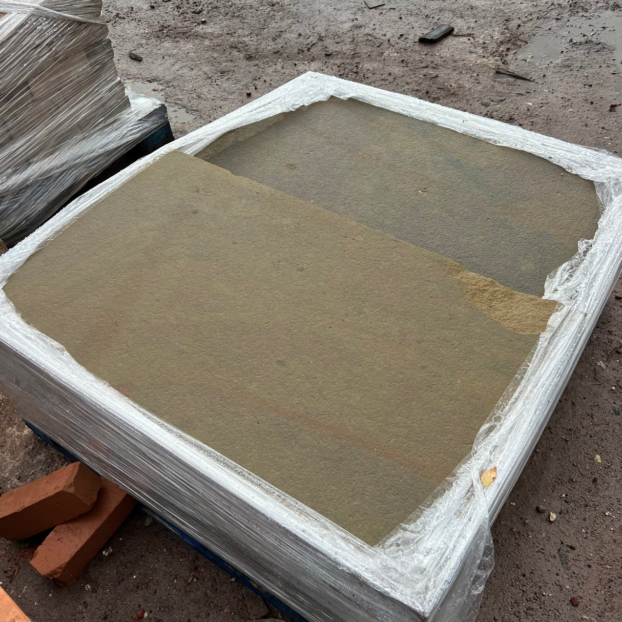 Reclaimed Sawn Yorkshire Sand Stone Paving Flag Stones