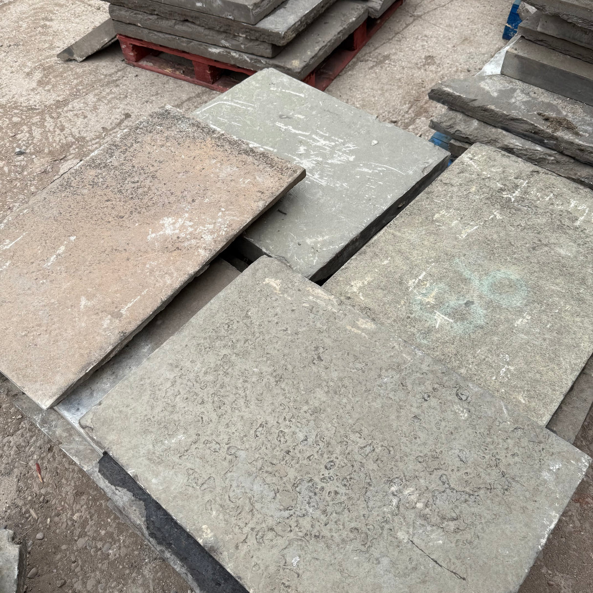 Reclaimed Blue Pennant Flagstone Paving - Per SQM