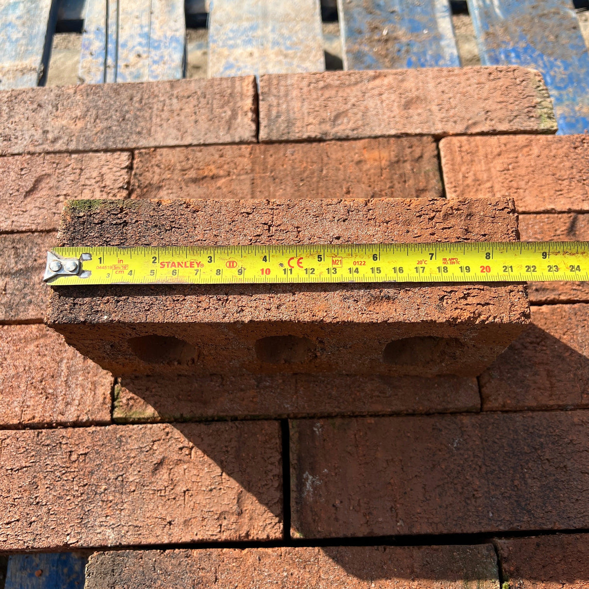 65mm Brown Rustic Facing Bricks - New - Reclaimed Brick Company