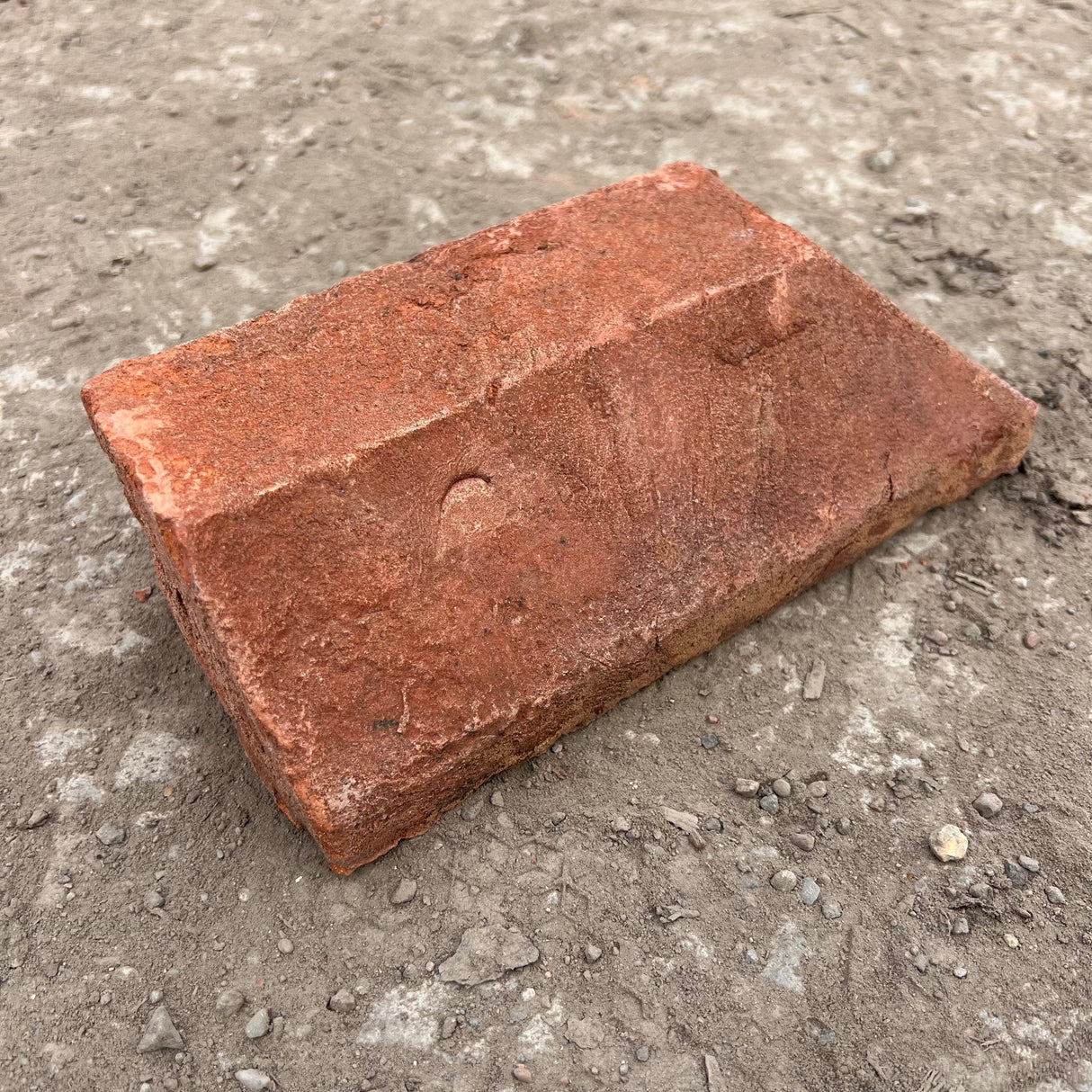 65mm Handmade Plinth External Return (Right Hand) Brick PL7.2 - Reclaimed Brick Company