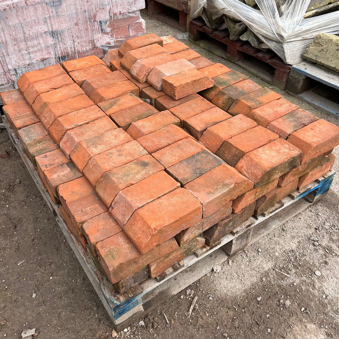 Brick Stack Header 65mm Handmade Plinth Header Brick PL2.2 – Reclaimed Brick Company