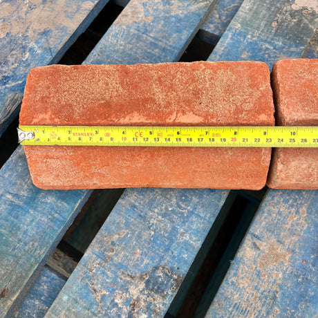 65mm Handmade Plinth Stretcher Brick PL3.2 - Reclaimed Brick Company