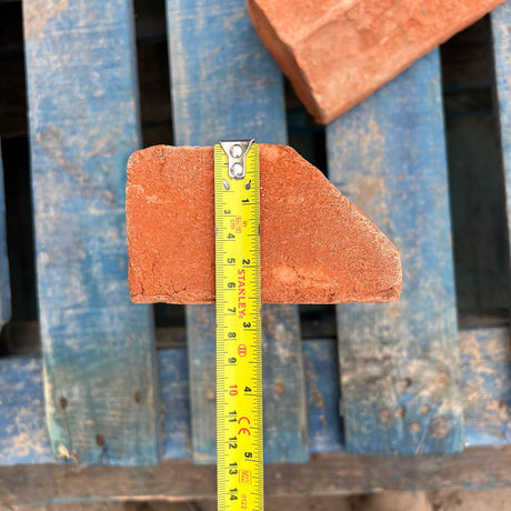 65mm Handmade Plinth Stretcher Brick PL3.2 - Reclaimed Brick Company