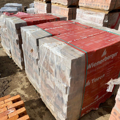 65mm New Montana Wienerberger Facing Brick - Packs of 528 Bricks - Reclaimed Brick Company