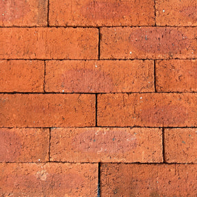 65mm Red Rustic Facing Bricks - New - Reclaimed Brick Company