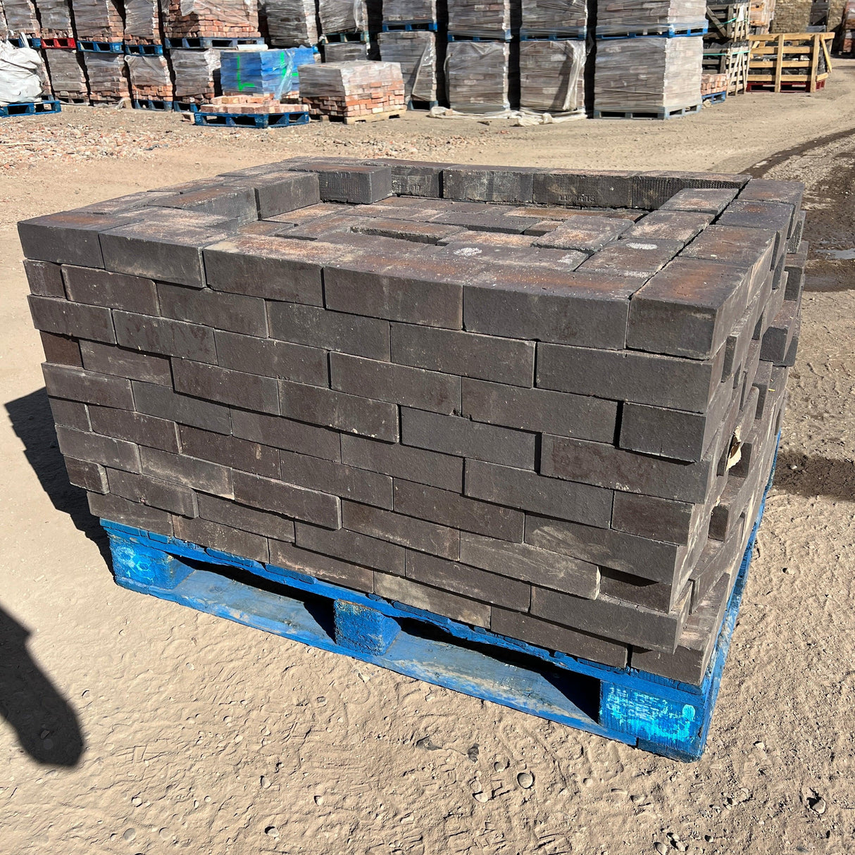New Engineering Blue Brick - Reclaimed Brick Company