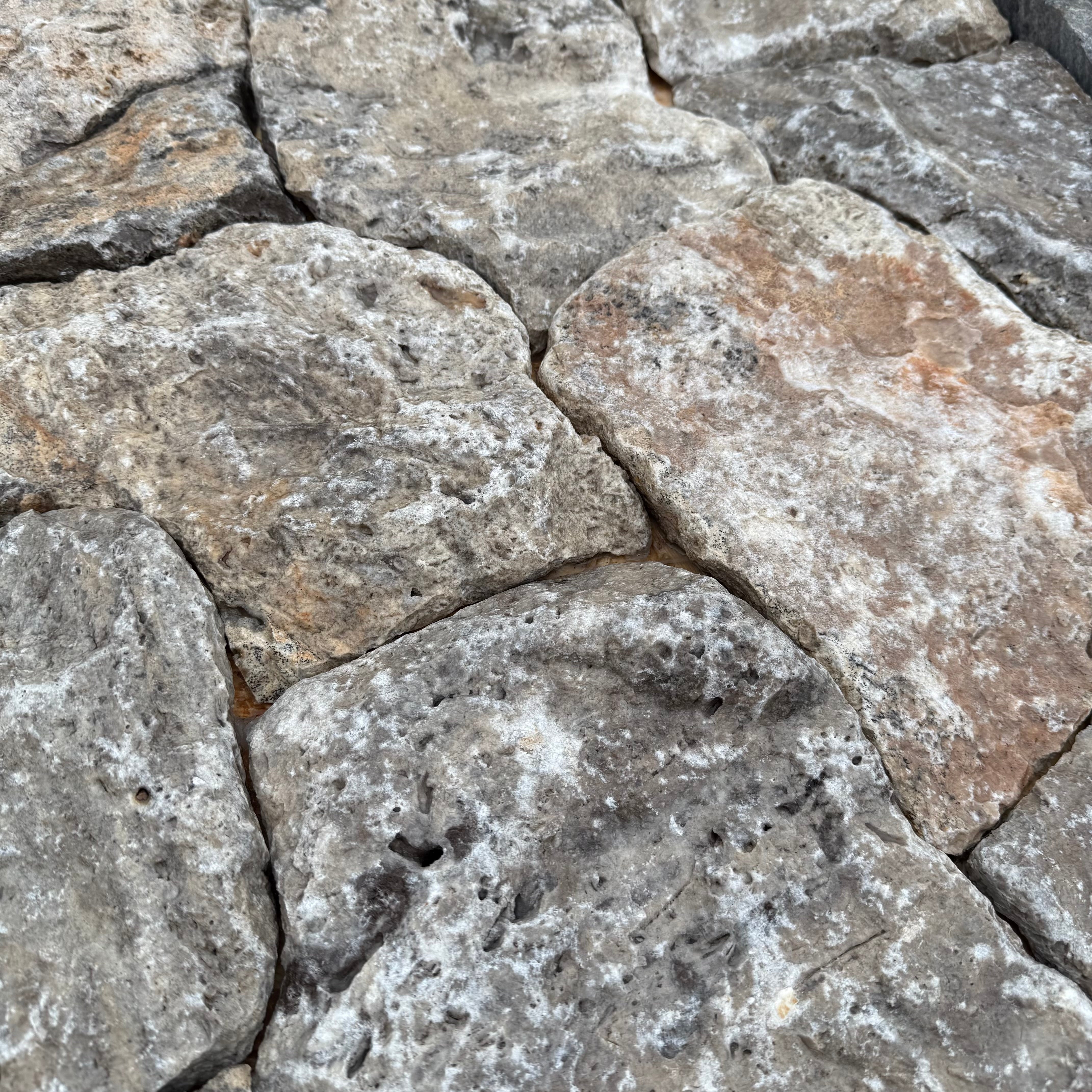 Silver Travertine Stone Cladding – Reclaimed Brick Company