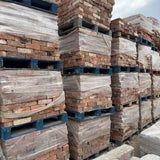 Reclaimed 2 1/2” Farmhouse Handmade Bricks | Pack of 250 Bricks | Free Delivery