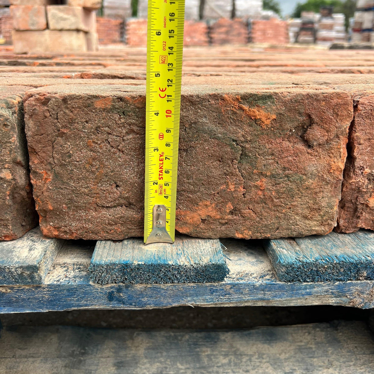 68mm Weathered Imperial Brick - Reclaimed Brick Company
