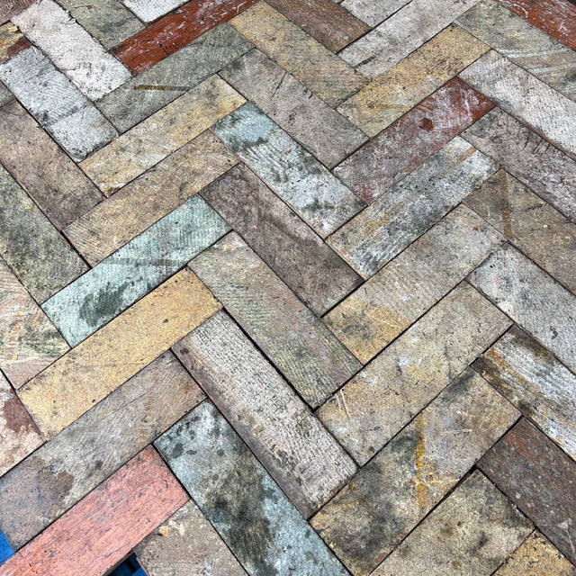 Reclaimed Hardwood Parquet Flooring - (Uncleaned) - Reclaimed Brick Company