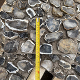 Natural Knapped Flint Cladding Blocks - Per SQM