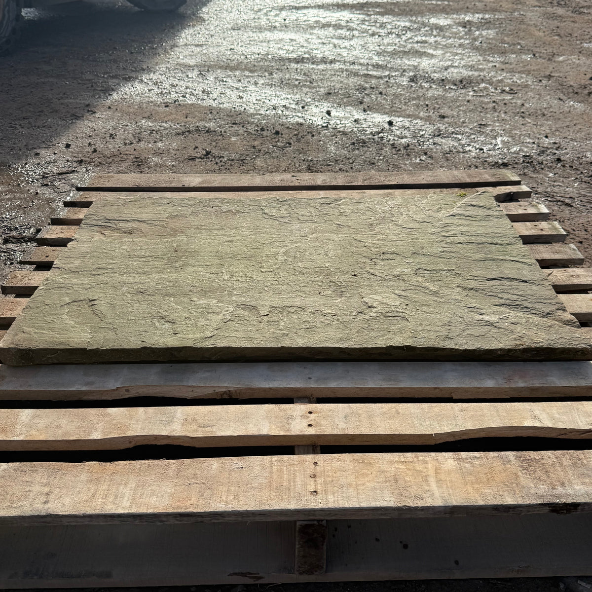 Reclaimed Stone Fireplace Hearth - 900mm x 600mm