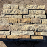 Tumbled Random Buff Sandstone Walling in Bulk Bags