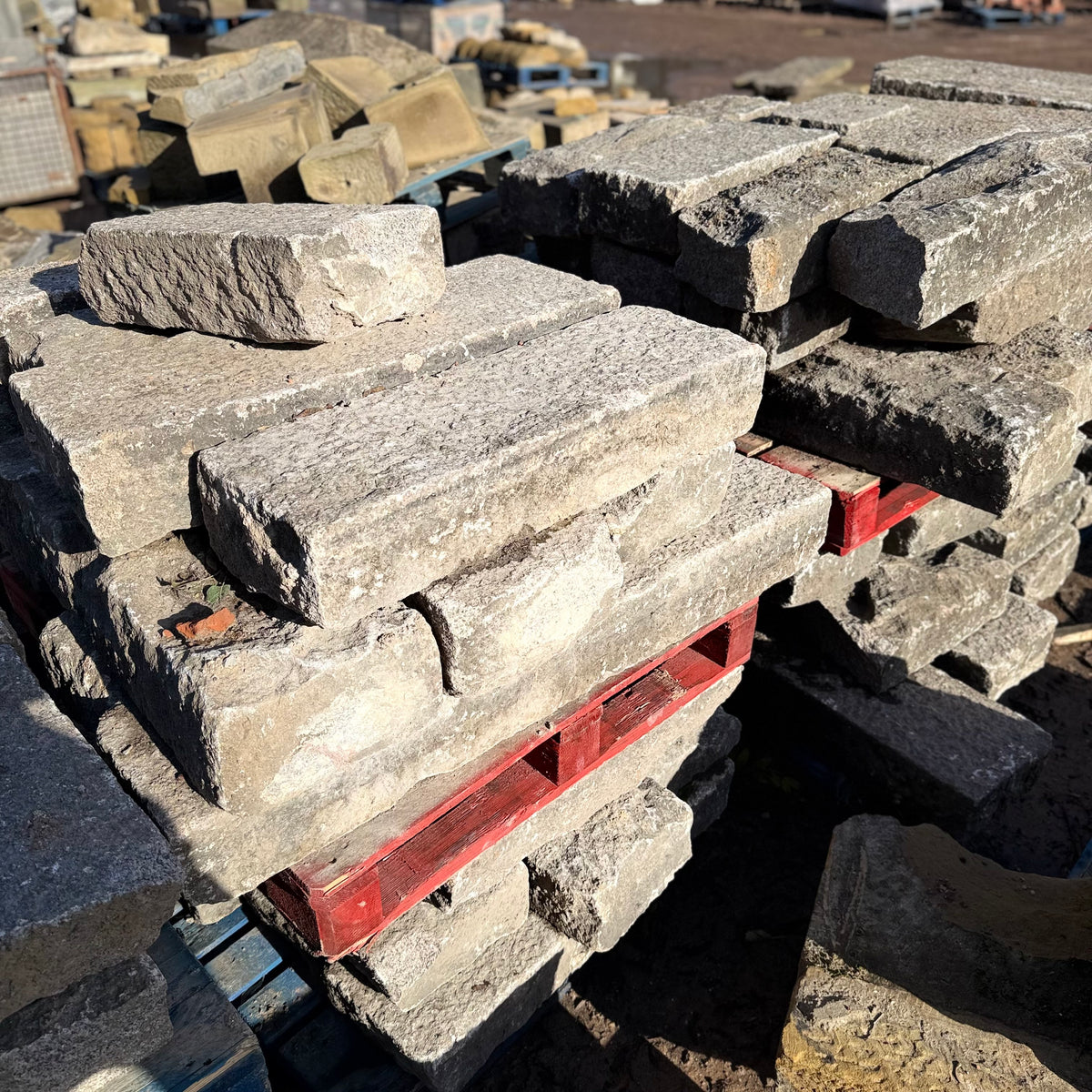 Reclaimed 12” x 6” Granite Kerbs