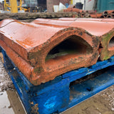 Reclaimed Terracotta Red Wall Coping - Job Lot