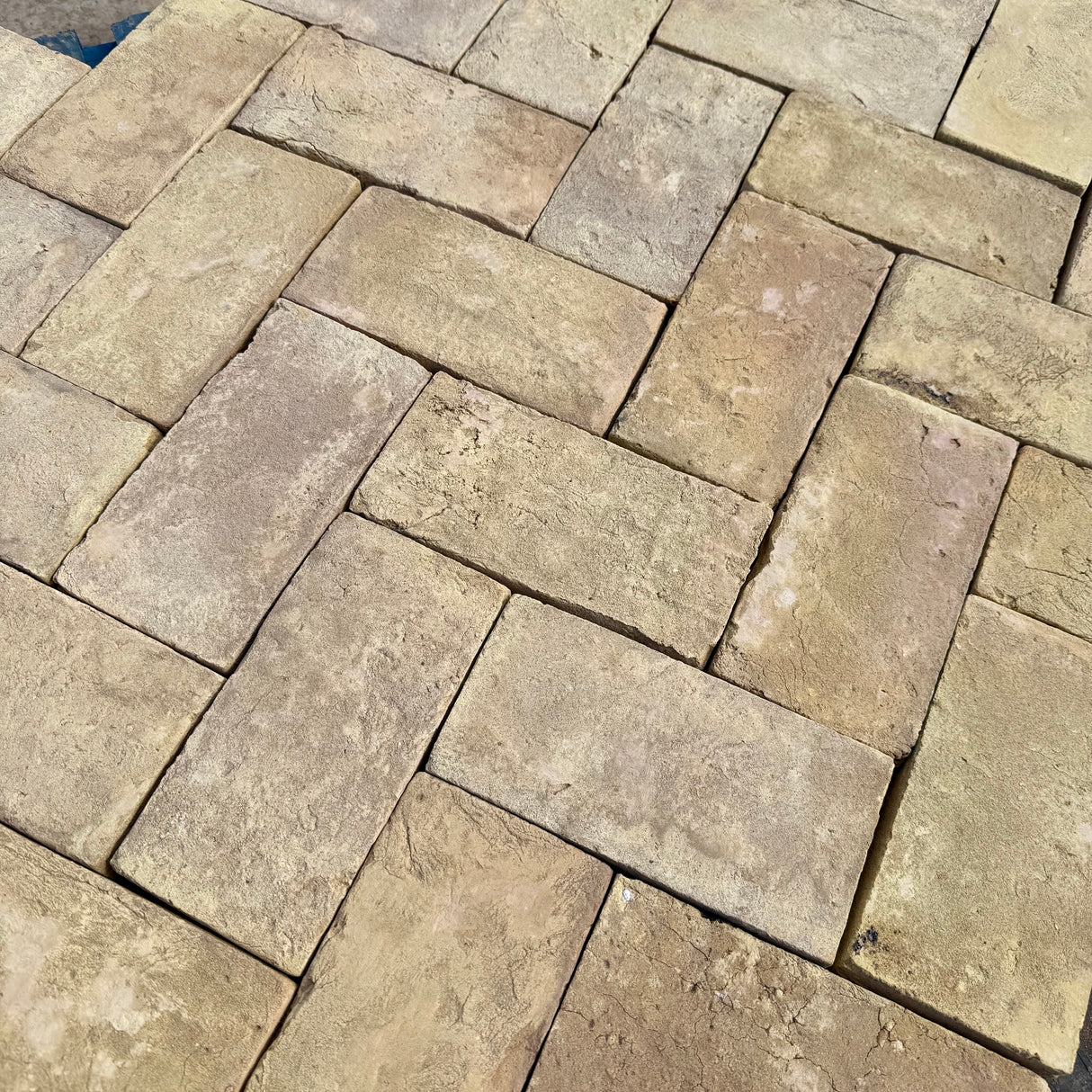 London Yellow Clay Brick Pavers | Pack of 500 Pavers | Free Delivery