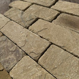 Yorkshire Stone Riven Cobble Setts - Per SQM