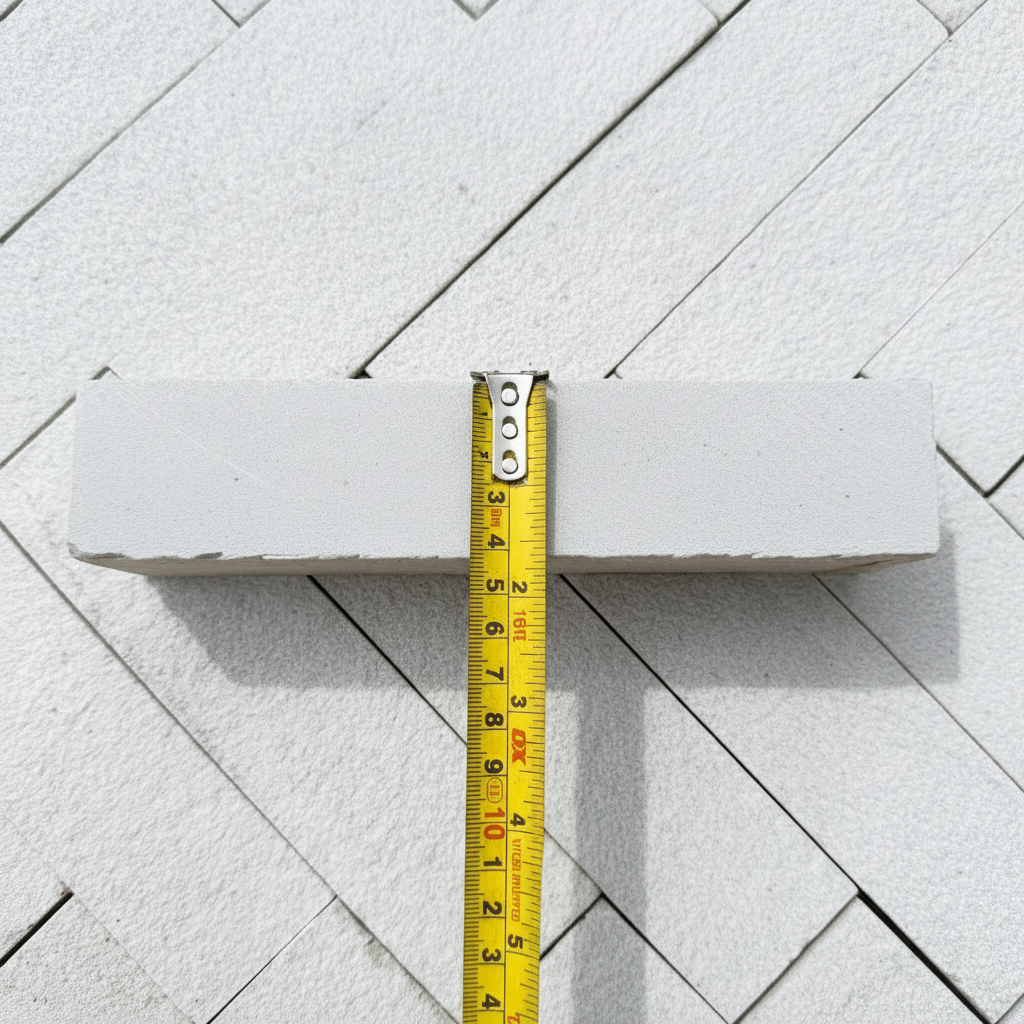 White Sandstone Stackers - 200mm x 50mm x 40mm - Per SQM