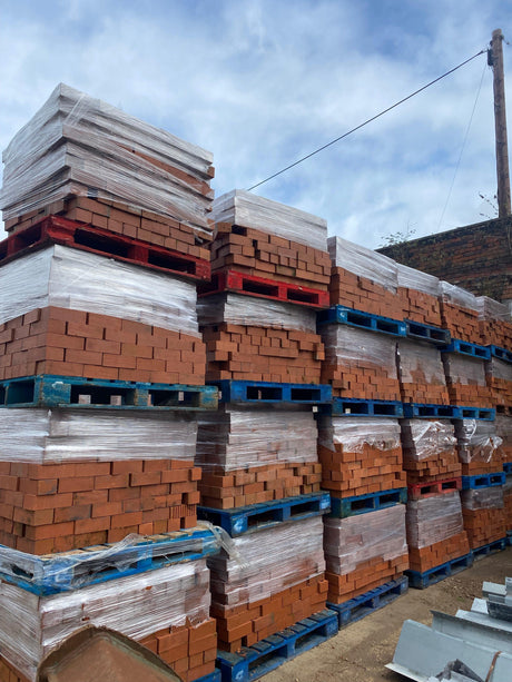 75mm New Smooth Red Engineering Bricks | Packs of 400 Bricks | Free Delivery - Reclaimed Brick Company