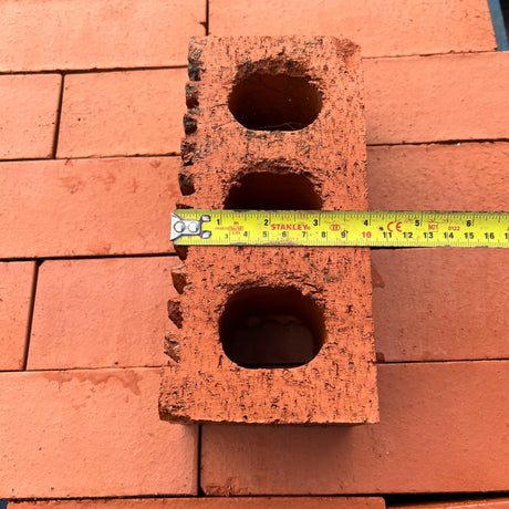 75mm New Smooth Red Engineering Bricks | Packs of 400 Bricks | Free Delivery - Reclaimed Brick Company